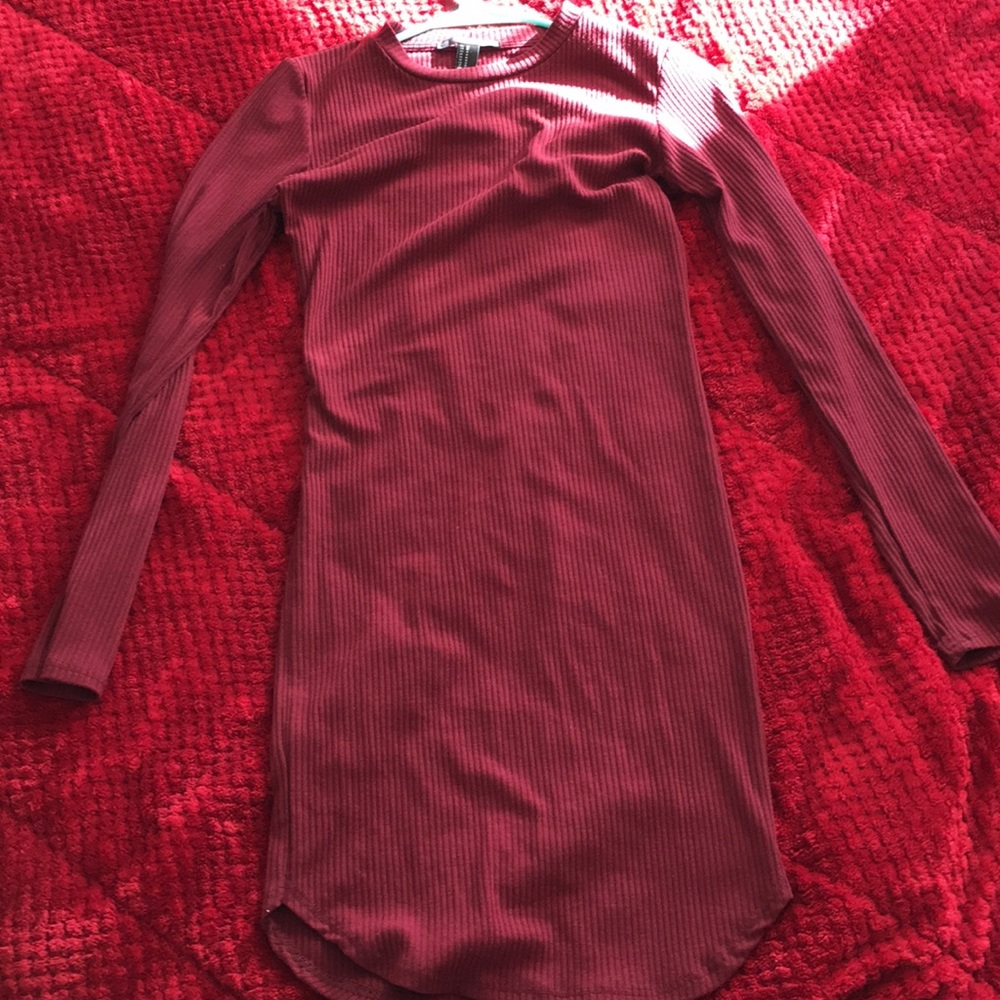 Wine dress
